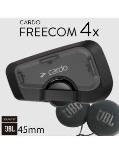 Cardo Freecom 4X Edición especial MotointercoM - FREECOM4X-JBL45