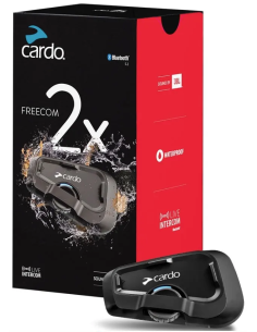 Cardo Freecom 2X enkele kit motorfiets-intercom Cardo Systems - FRC2X003