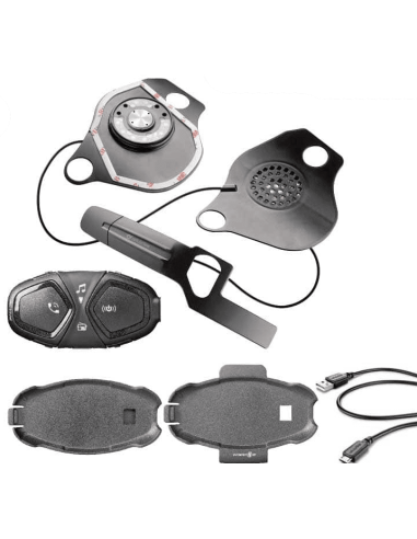 Interphone ACTIVE HI-FI-systeem speciale helmen, SCHUBERTH C3 C3PRO en E1 MotointercoM - M-INTERPHOACTIVE-PSSCHUBERTH