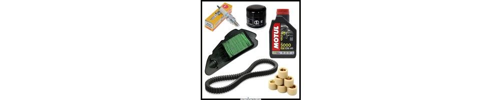 Engine service kit for motorcycles and scooters spare parts