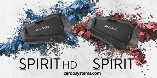 New Cardo SPIRIT and SPIRIT HD